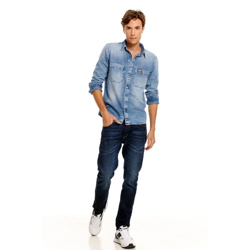 Camisa Manga Larga Para Hombre Athos Girbaud