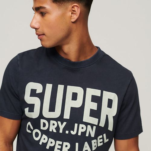 Camiseta Para Hombre Vintage Copper Superdry
