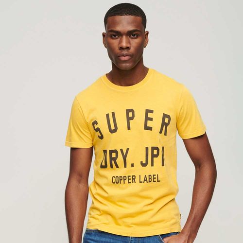 Camiseta Para Hombre Vintage Copper Superdry