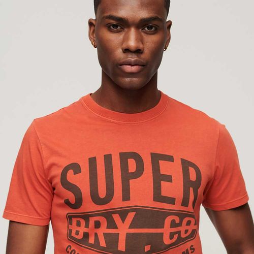 Camiseta Para Hombre Vintage Copper Superdry