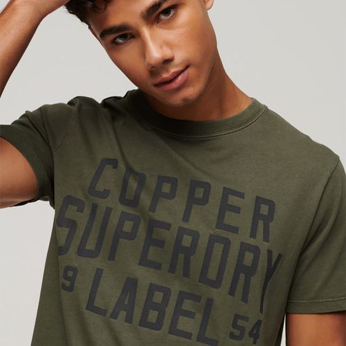 Camiseta Para Hombre Vintage Copper Superdry