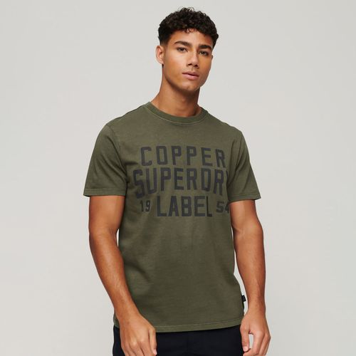 Camiseta Para Hombre Vintage Copper Superdry