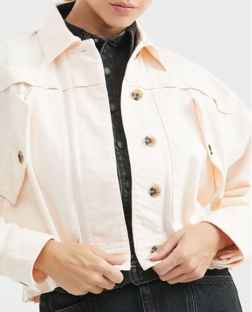 Chaqueta de Mujer, Tipo Utilitaria - Silueta Oversized