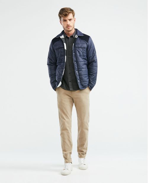 Chaqueta de Hombre, Tipo Trucker - Doble Faz