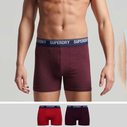 Boxer Para Hombre Double Pack Superdry