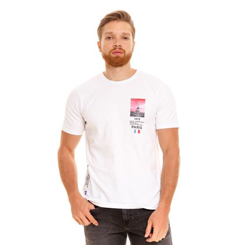 Camiseta Manga Corta Para Hombre Girbaud