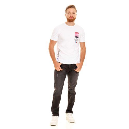 Camiseta Manga Corta Para Hombre Girbaud