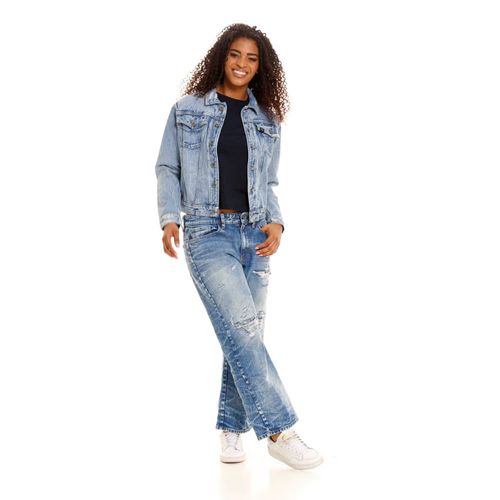 Chaqueta Denim Para Mujer Pilatos