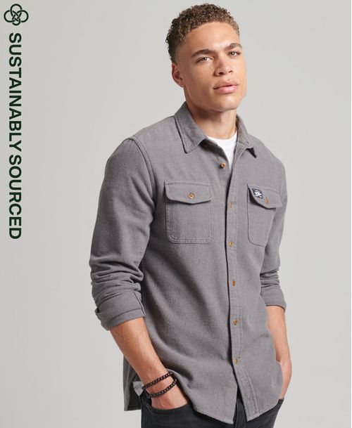 Camisa Manga Larga Para Hombre Vintage Trailsman Flannel Superdry