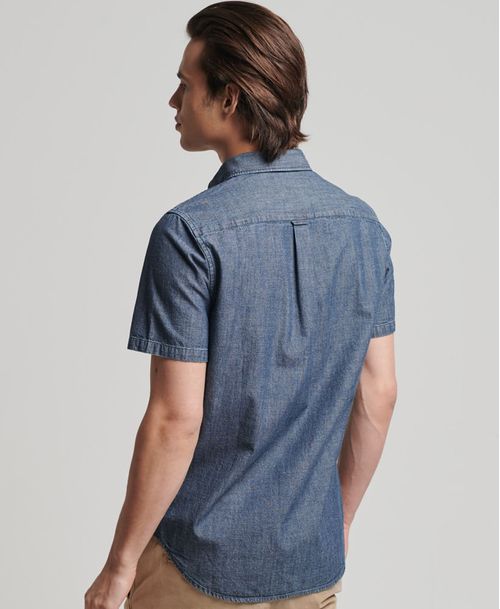 Camisa Manga Corta Para Hombre Vintage Loom Superdry