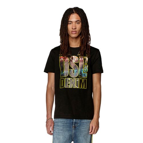 Camiseta Manga Corta Para Hombre Tiegor L7 Diesel