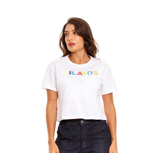 Camiseta Manga Corta Para Mujer Pilatos