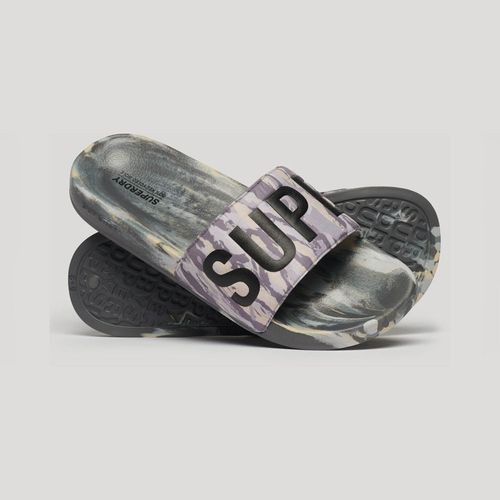 Sandalias Para Hombre Camo Vegan Pool Superdry