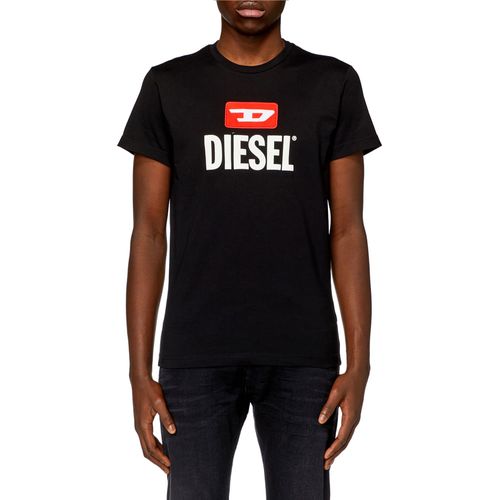 Camiseta Manga Corta Para Hombre T-Diego New D Logo Diesel