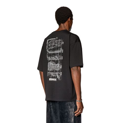 Camiseta Manga Corta Para Hombre T Boxt N2 Diesel