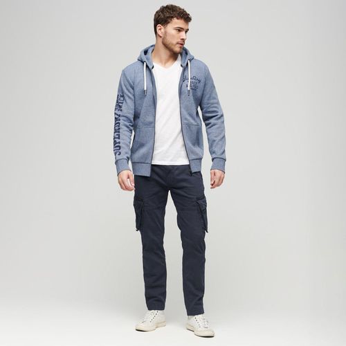 Buzo Abierto Para Hombre Athletic Coll Ziphood Superdry