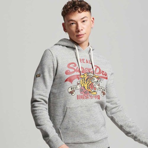 Buzo Cerrado Para Hombre Vintage Narrative Hood Superdry