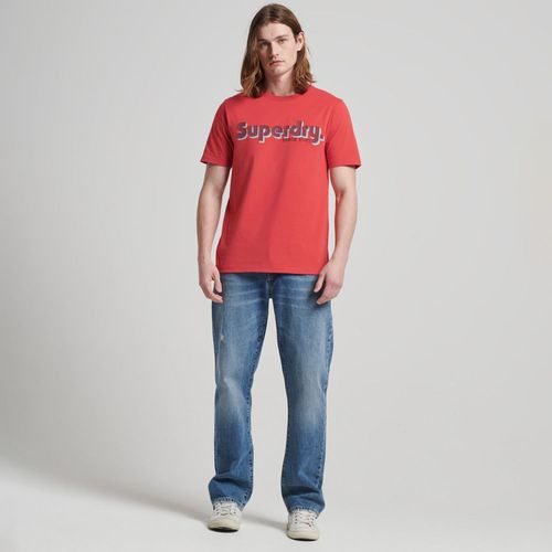 Camiseta Manga Corta Para Hombre Terrain Logo Classic Superdry