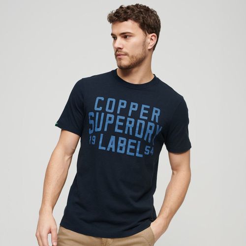 Camiseta Para Hombre Copper Label Workwear Tee Superdry