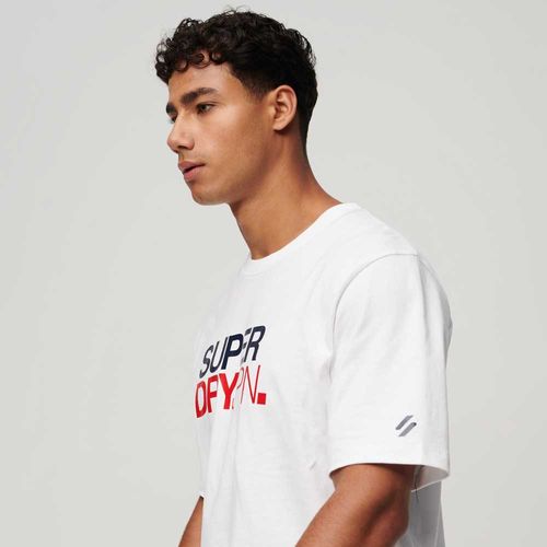Camiseta Para Hombre Sportswear Loose Tee Superdry