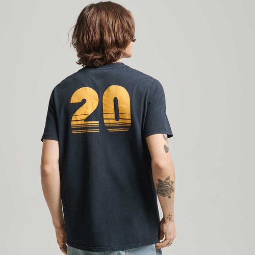 Camiseta Manga Corta Para Hombre Vintage Terrain Classic Tee Superdry