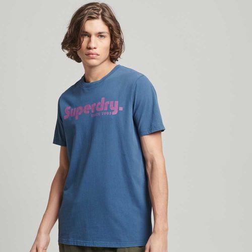 Camiseta Manga Corta Para Hombre Vintage Terrain Classic Tee Superdry