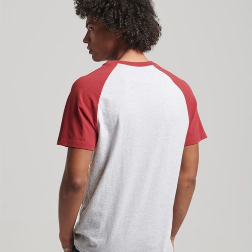 Camiseta Para Hombre Vintage Home Run Raglan Superdry