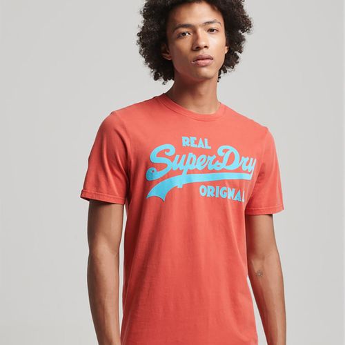 Camiseta Para Hombre Vintage Neon Superdry