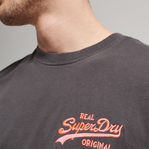 Camiseta Para Hombre Vintage Neon Superdry