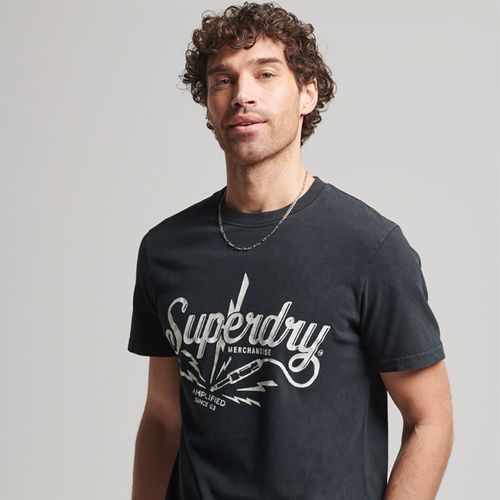 Camiseta Para Hombre Vintage Merch Superdry