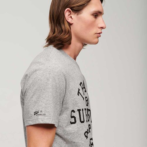 Camiseta Para Hombre Athletic College Graphic Superdry