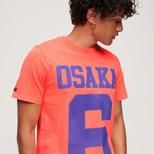 Camiseta Manga Corta Para Hombre Osaka Neon Graphic Superdry
