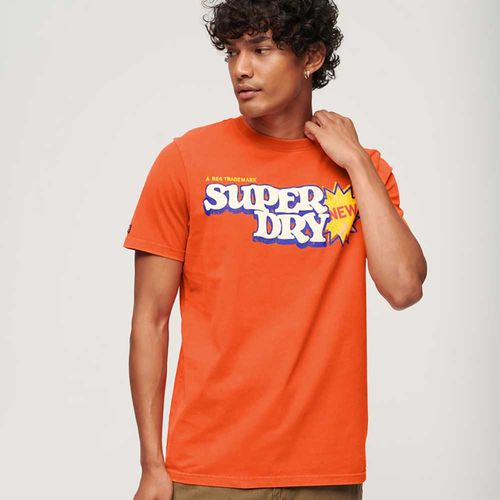 Camiseta Para Hombre Cooper 70'S Retro Logo Superdry