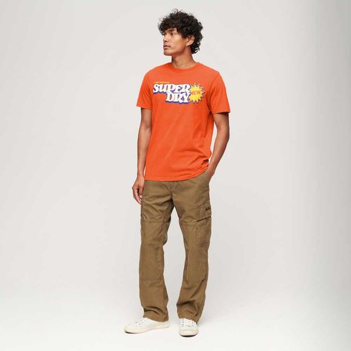Camiseta Para Hombre Cooper 70'S Retro Logo Superdry