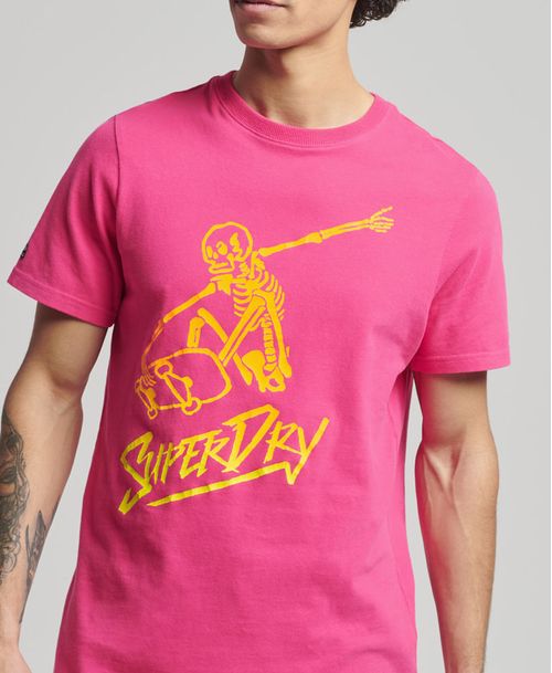 Camiseta Para Hombre Vintage Cali Tee Superdry