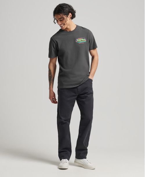 Camiseta Para Hombre Vintage Cali Tee Superdry