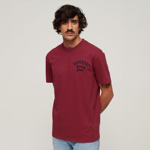 Camiseta Para Hombre Emb Superstate Ath Tee Superdry