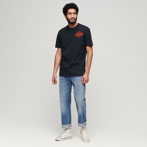 Camiseta Para Hombre Emb Superstate Ath Tee Superdry