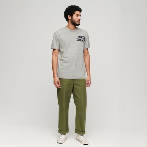 Camiseta Para Hombre Emb Superstate Ath Tee Superdry