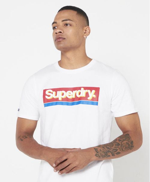 Camiseta Para Hombre Vintage Cl Seasonal Tee Mw Superdry