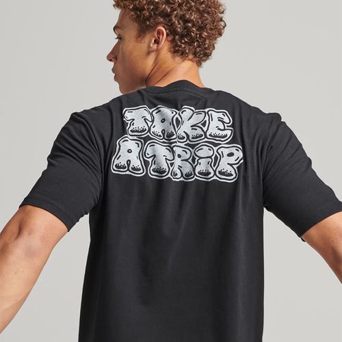 Camiseta Manga Corta Para Hombre Vintage Into The Woods Superdry