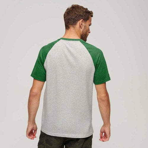 Camiseta Para Hombre Athletic Raglan Superdry