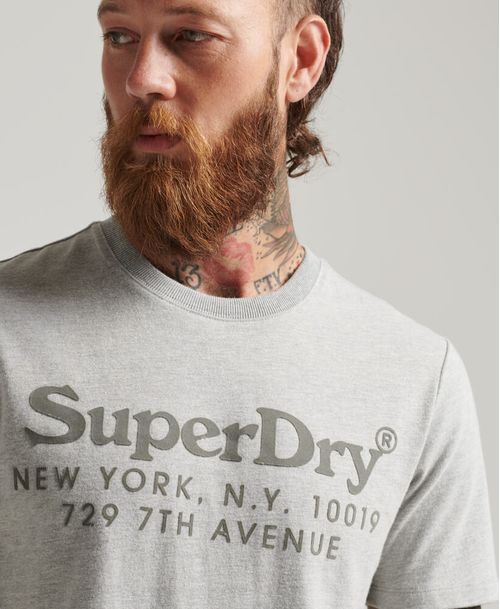 Camiseta Para Hombre Vintage Venue Tonal Tee Superdry