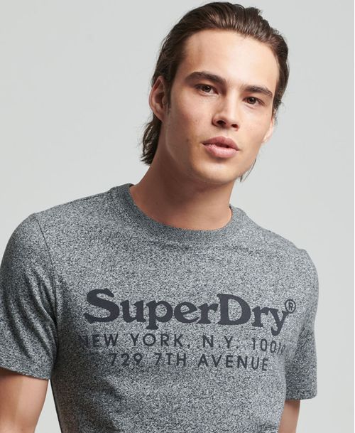 Camiseta Para Hombre Vintage Venue Tonal Tee Superdry