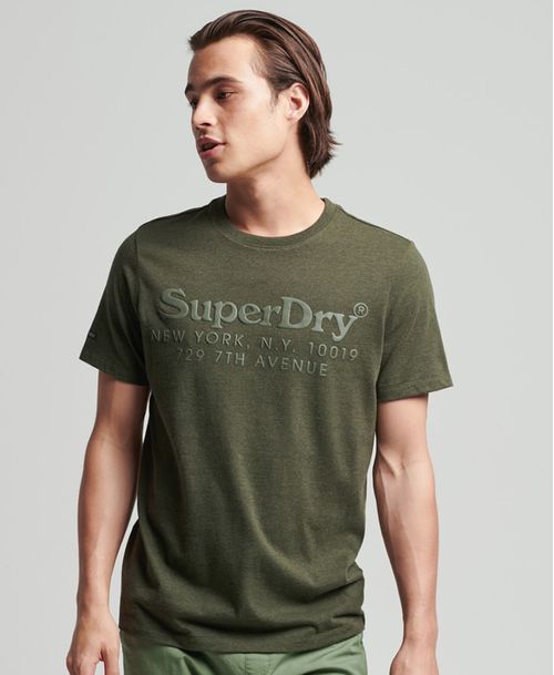 Camiseta Para Hombre Vintage Venue Tonal Tee Superdry
