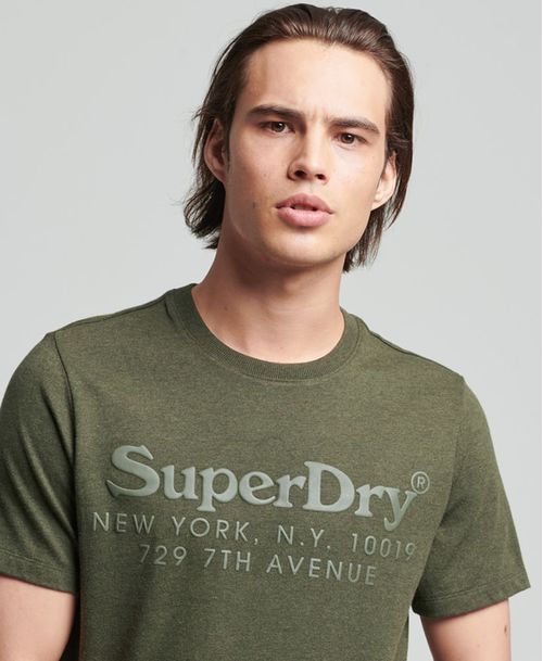 Camiseta Para Hombre Vintage Venue Tonal Tee Superdry
