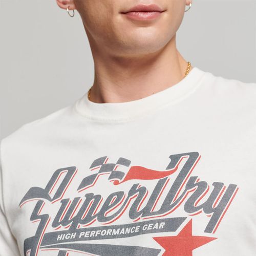Camiseta Manga Corta Para Hombre Vintage Industrial Auto Mw Superdry