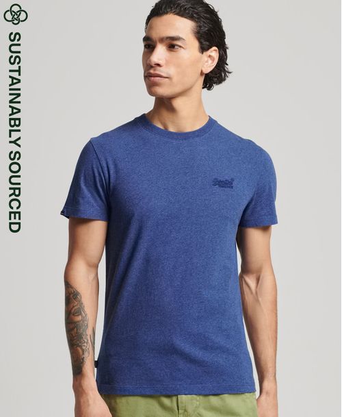 Camiseta Manga Corta Para Hombre Vintage Logo Emb Superdry