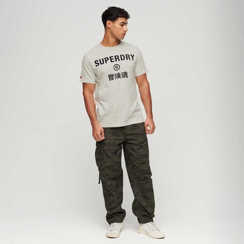 Camiseta Para Hombre Workwear Logo Vintage Superdry