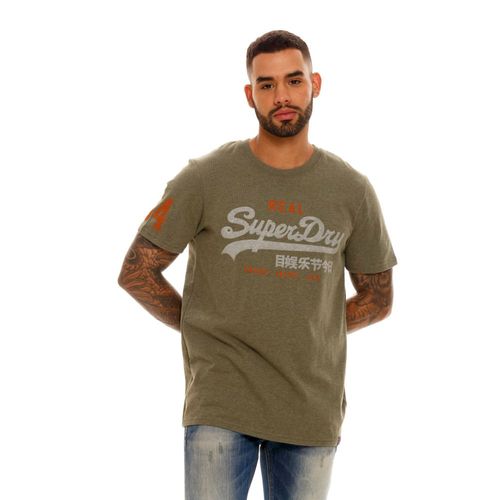 Camiseta Manga Corta Para Hombre Vintage Vl Classic Superdry